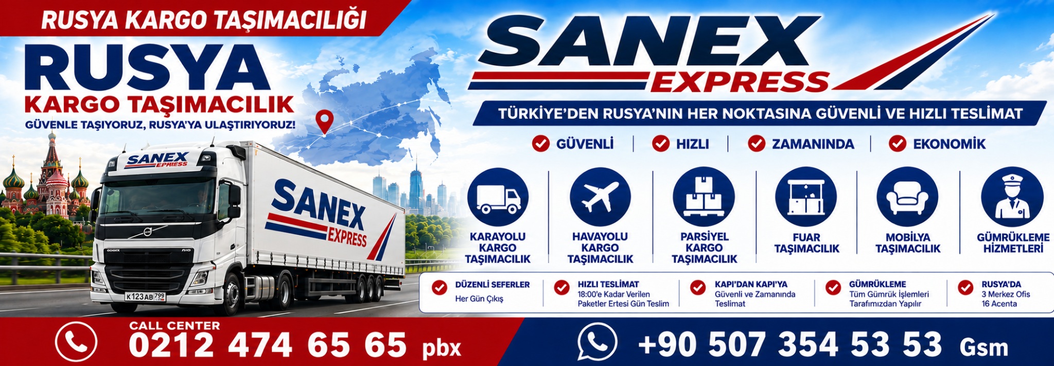 Rusya Kargo Tasimaciligi