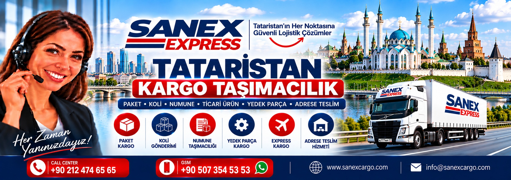 tataristan kargo taşımacılığı