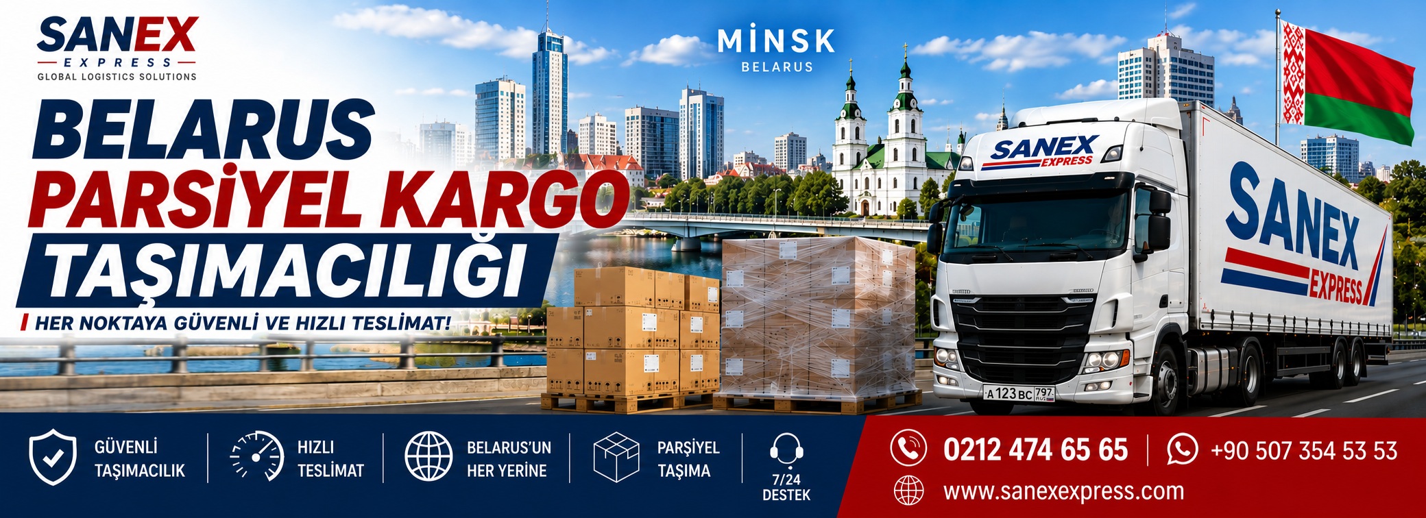 belarus parsiyel kargo
