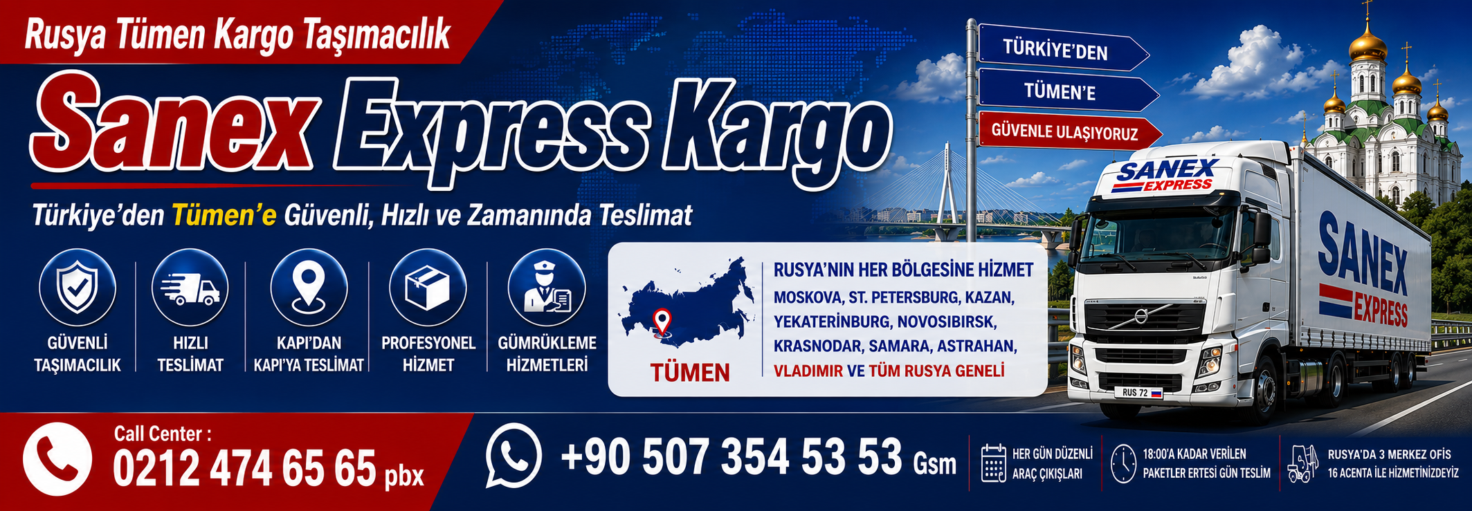 Rusya Kargo Tümen Taşımacılık
