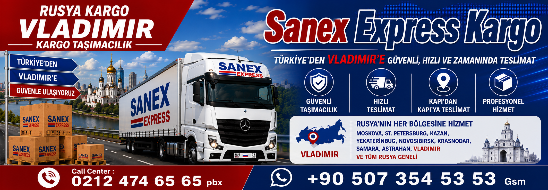 Rusya Kargo Vladimir Kargo Taşımacılık