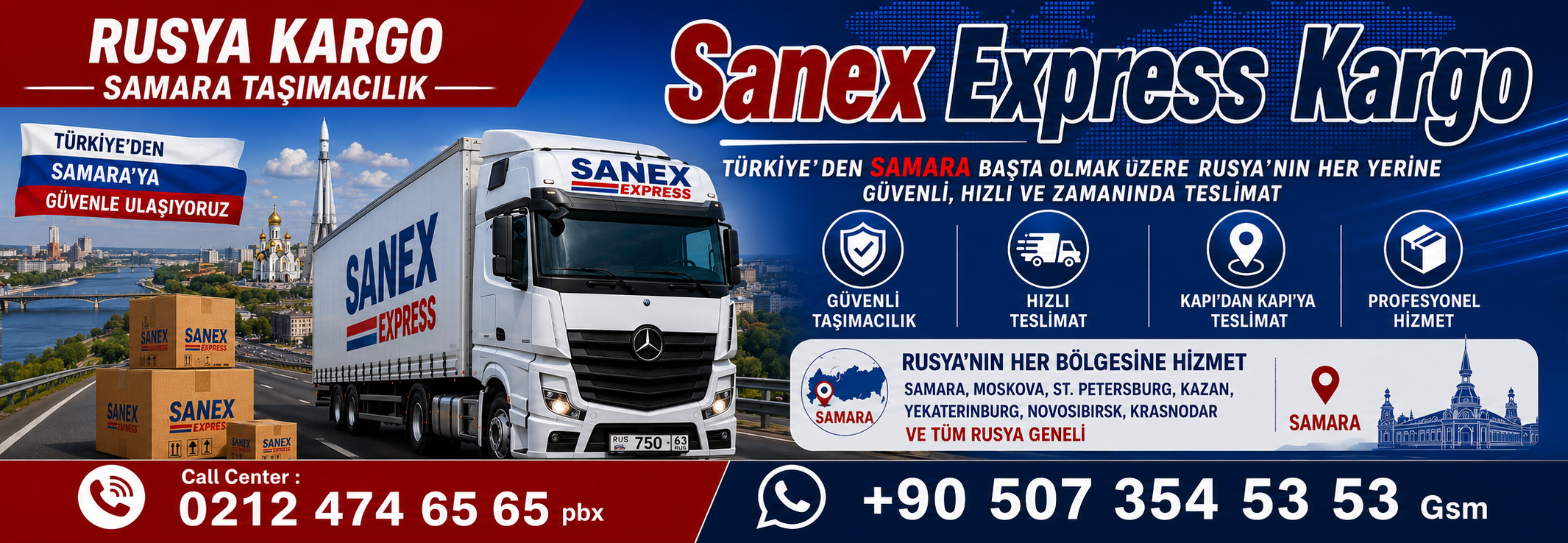 Rusya Kargo Samara Taşımacılık