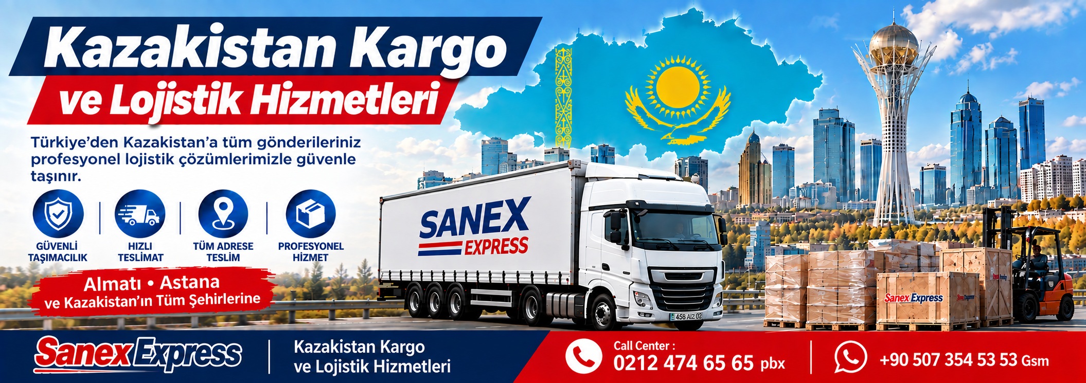 kazakistan kargo hizmetleri