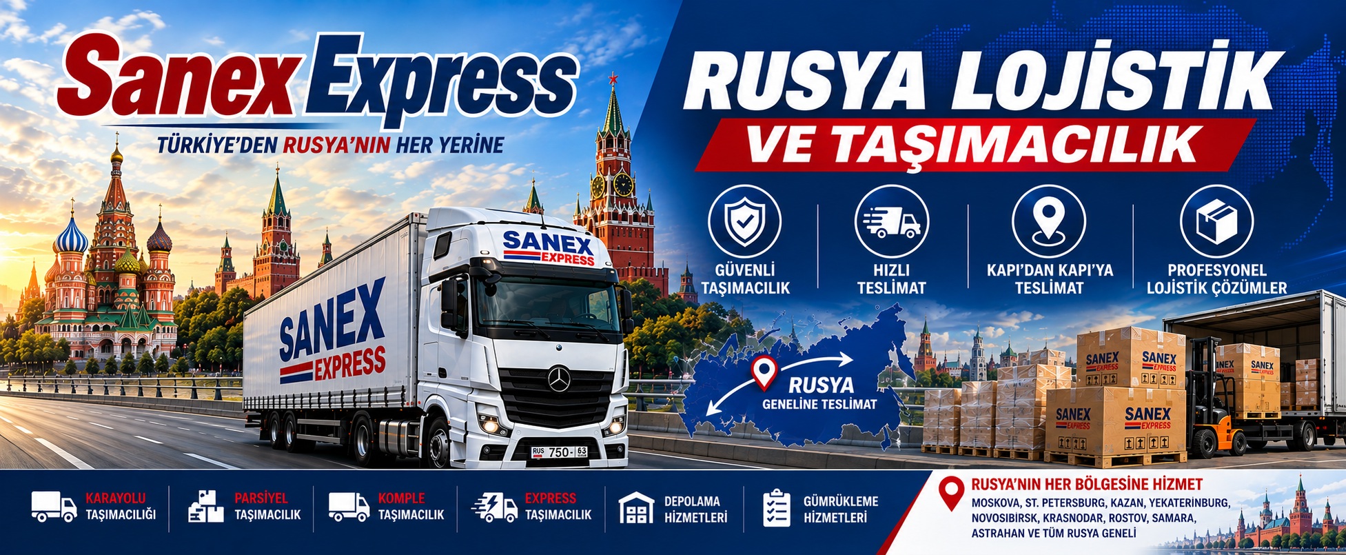 Rusya Lojistik ve Taşımacılık