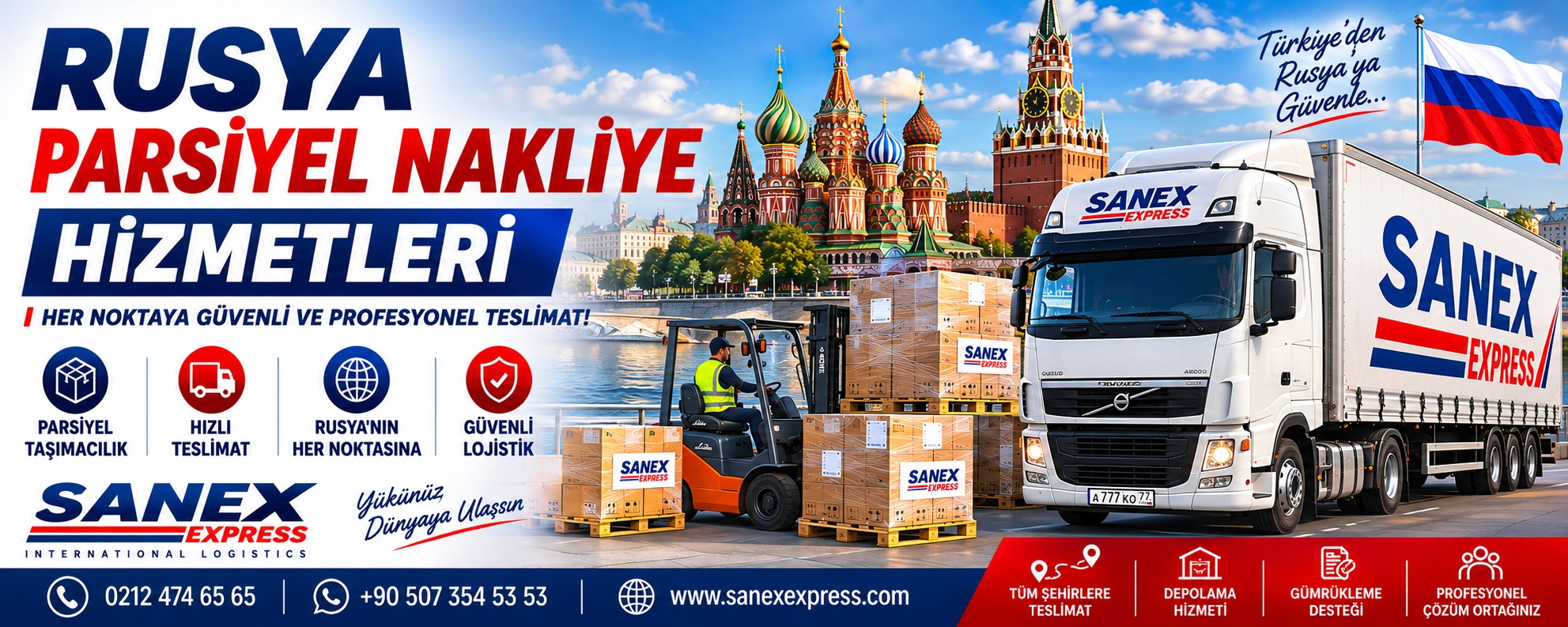 Rusya Parsiyel Nakliye