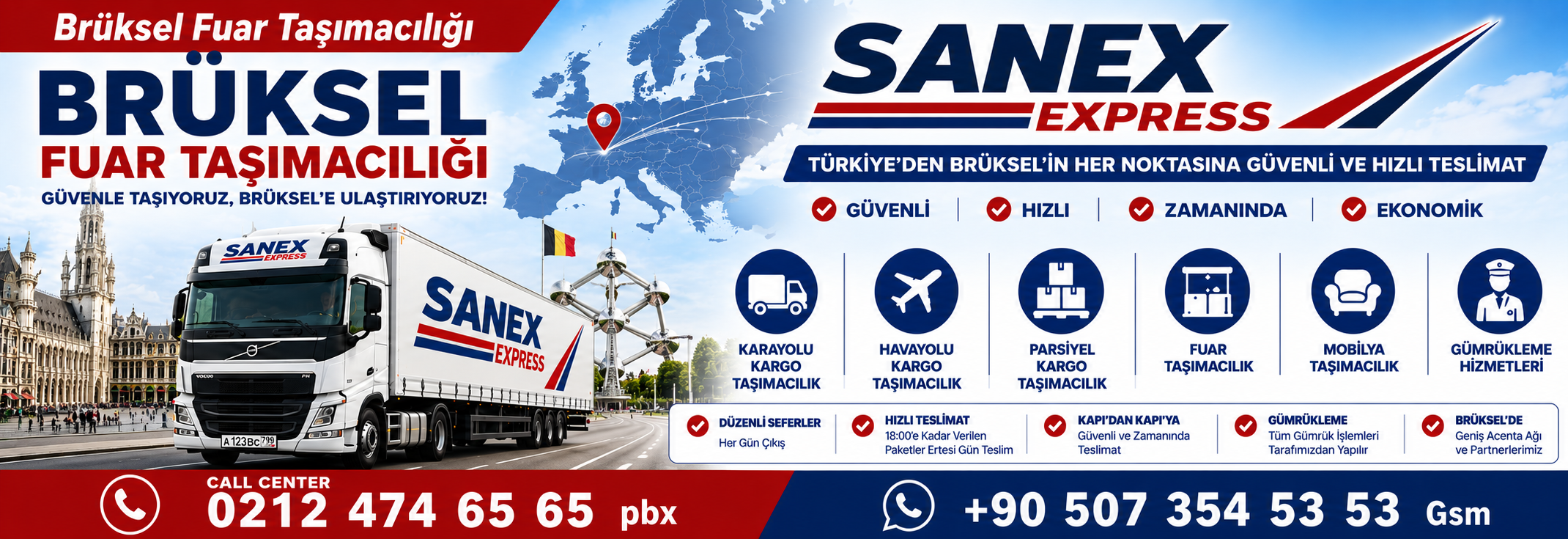 Brüksel Fuar Taşımacılığı