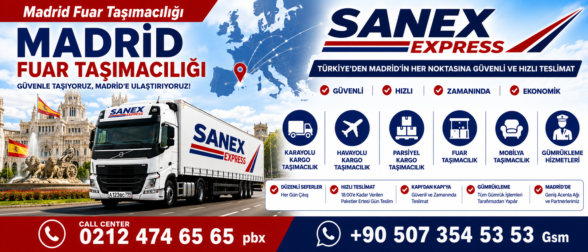 Madrid Fuar Taşımacılığı