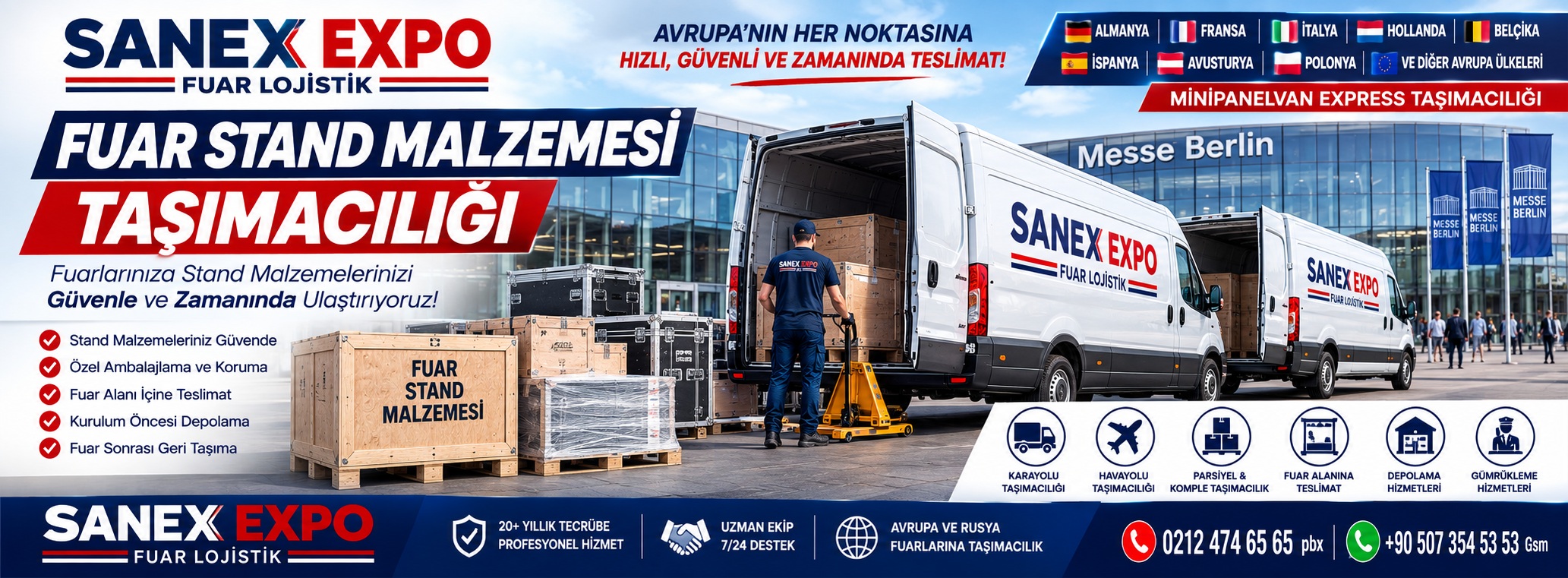 Fuar Stand Malzemeleri taşımacılık