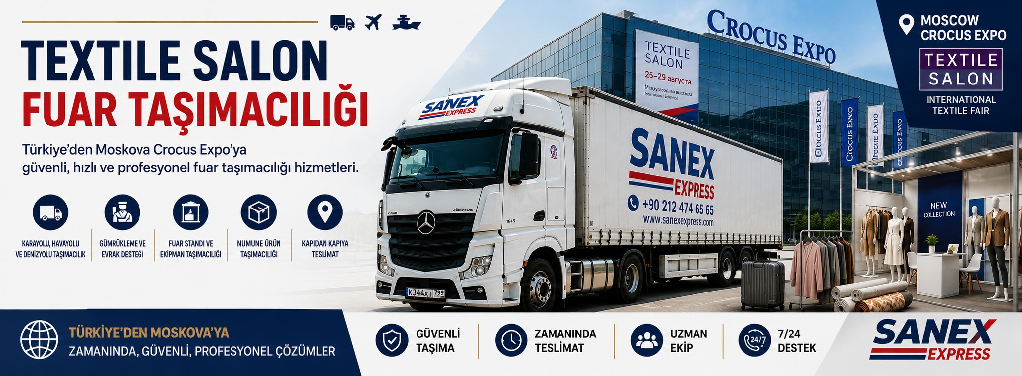 Textile Salon Fuar Taşımacılık