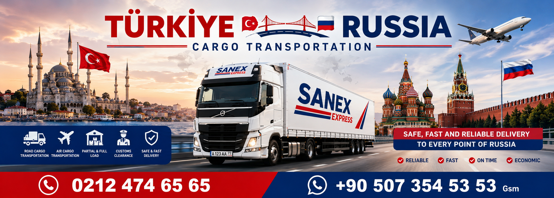 Türkiye Russia Cargo