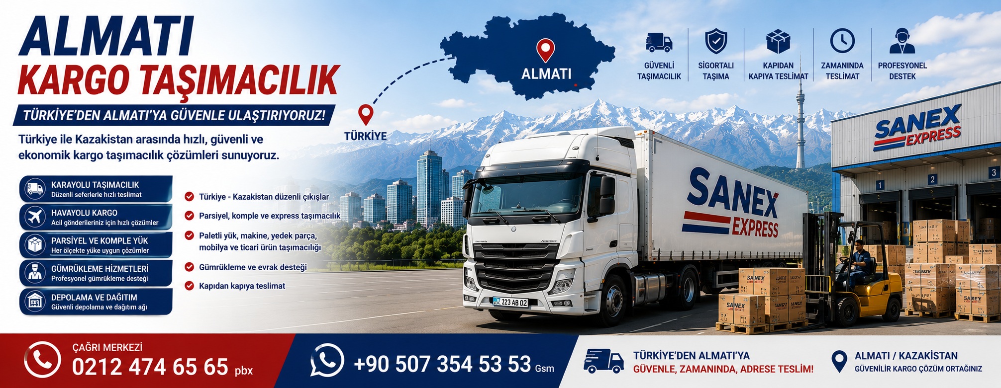Kazakistan Kargo Taşımacılığı