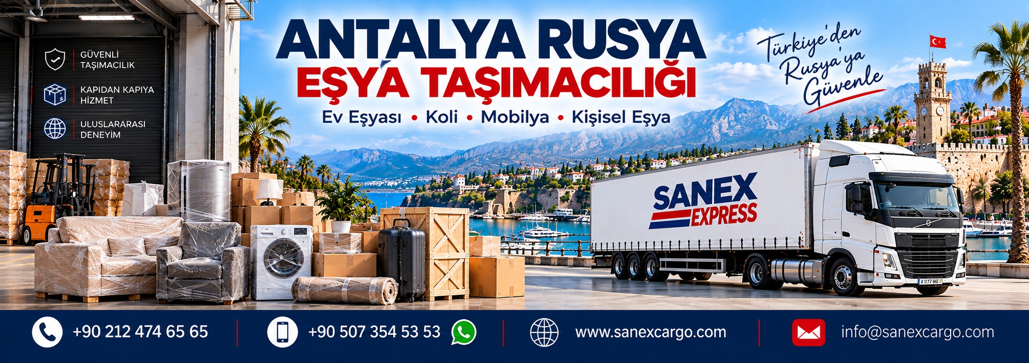 Antalya rusya eşya taşımacılığı